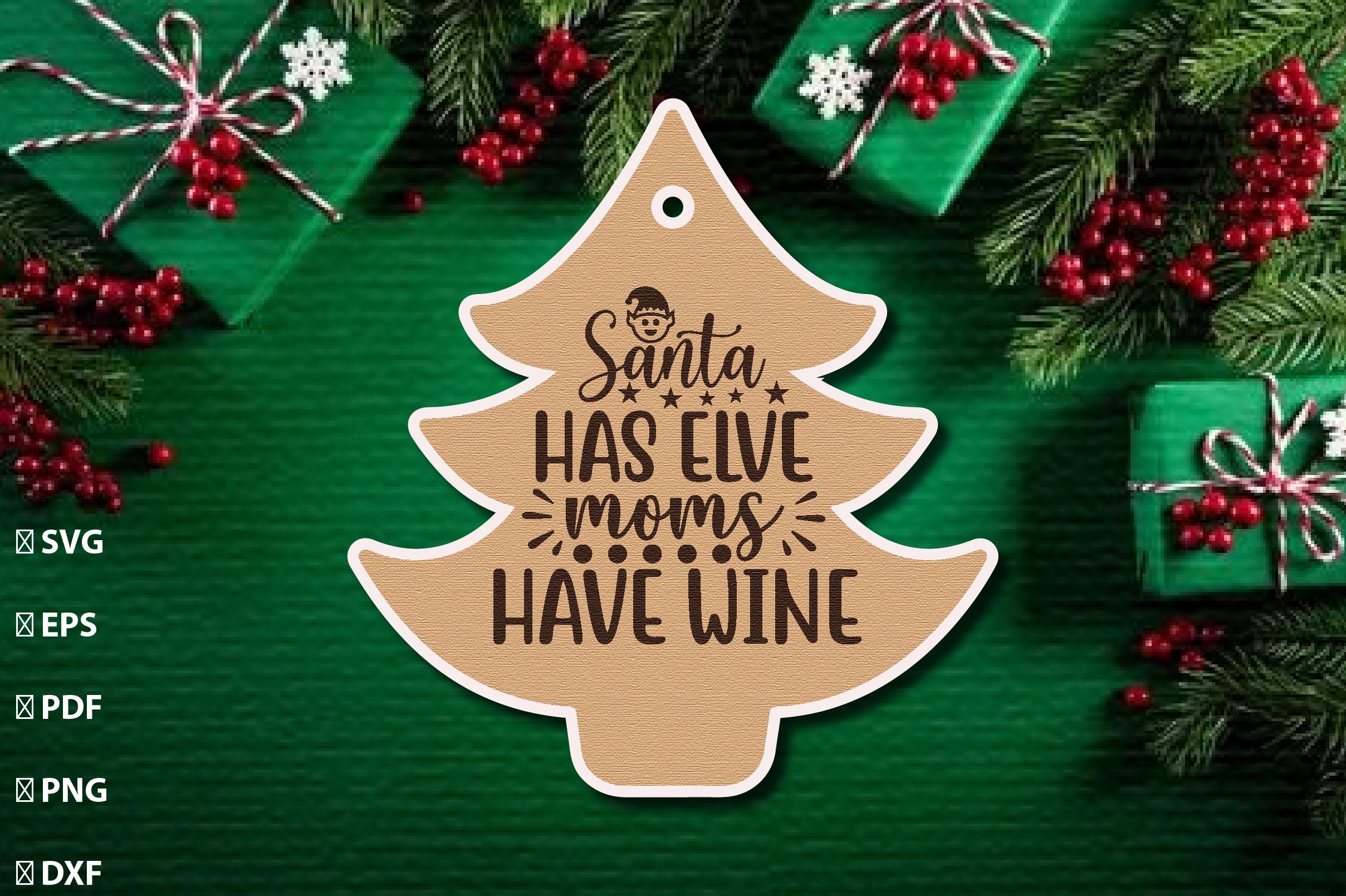 Christmas Gift Tag Laser Cut Bundle - CraftNest - Digital Crafting and Art