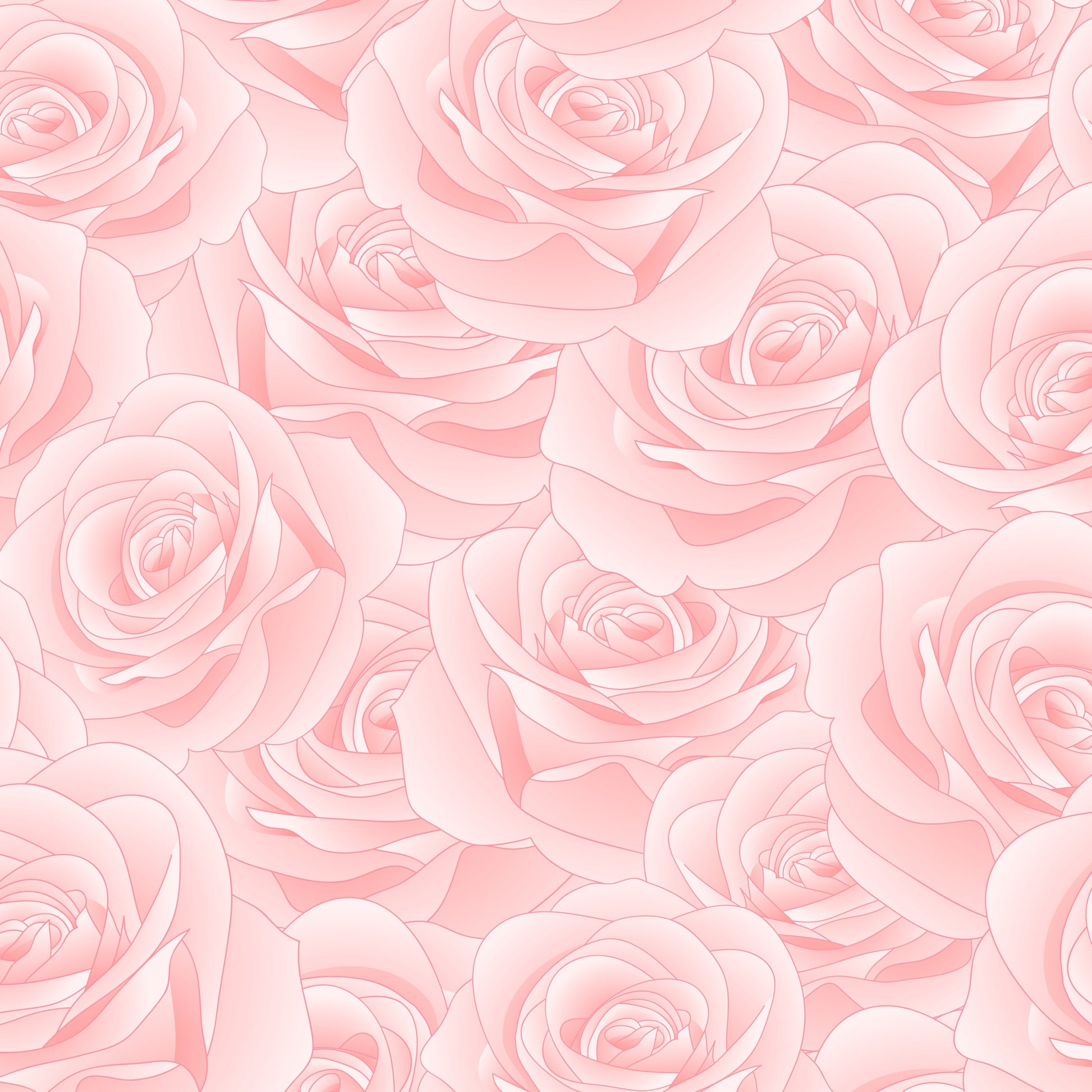 Cottage Chic Flower Seamless Digital Paper - CraftNest - Digital Crafting and Art