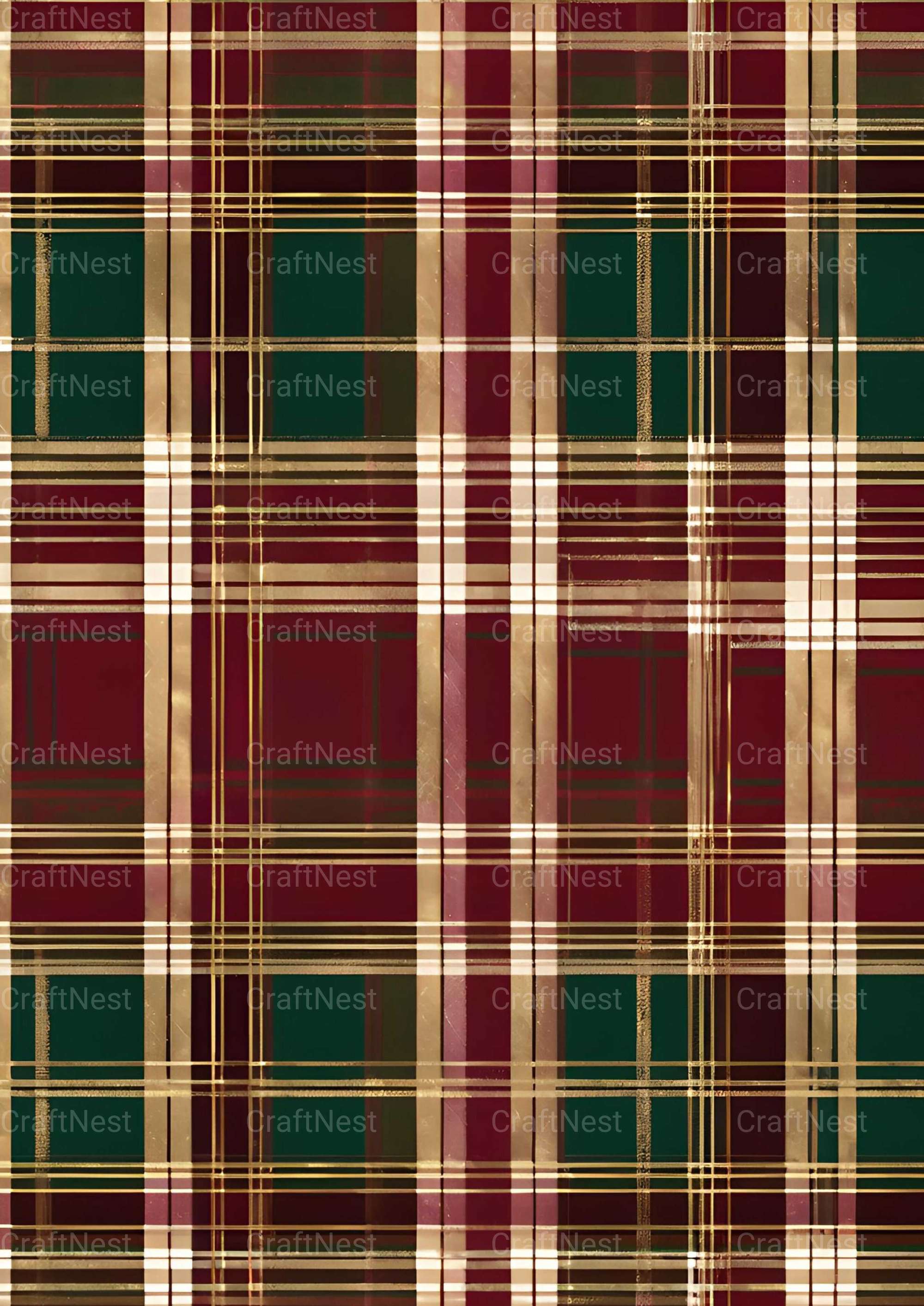 Christmas Plaids Textures - CraftNest - Digital Crafting and Art