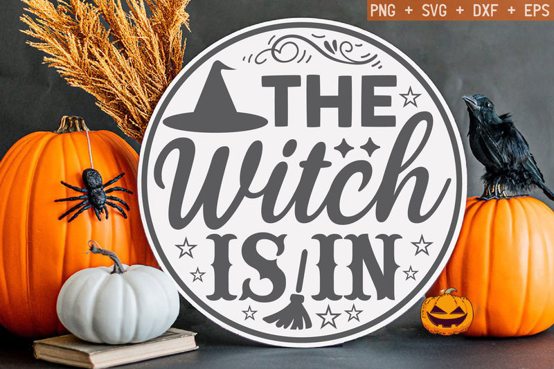 Halloween Round Sign SVG Bundle - CraftNest - Digital Crafting and Art