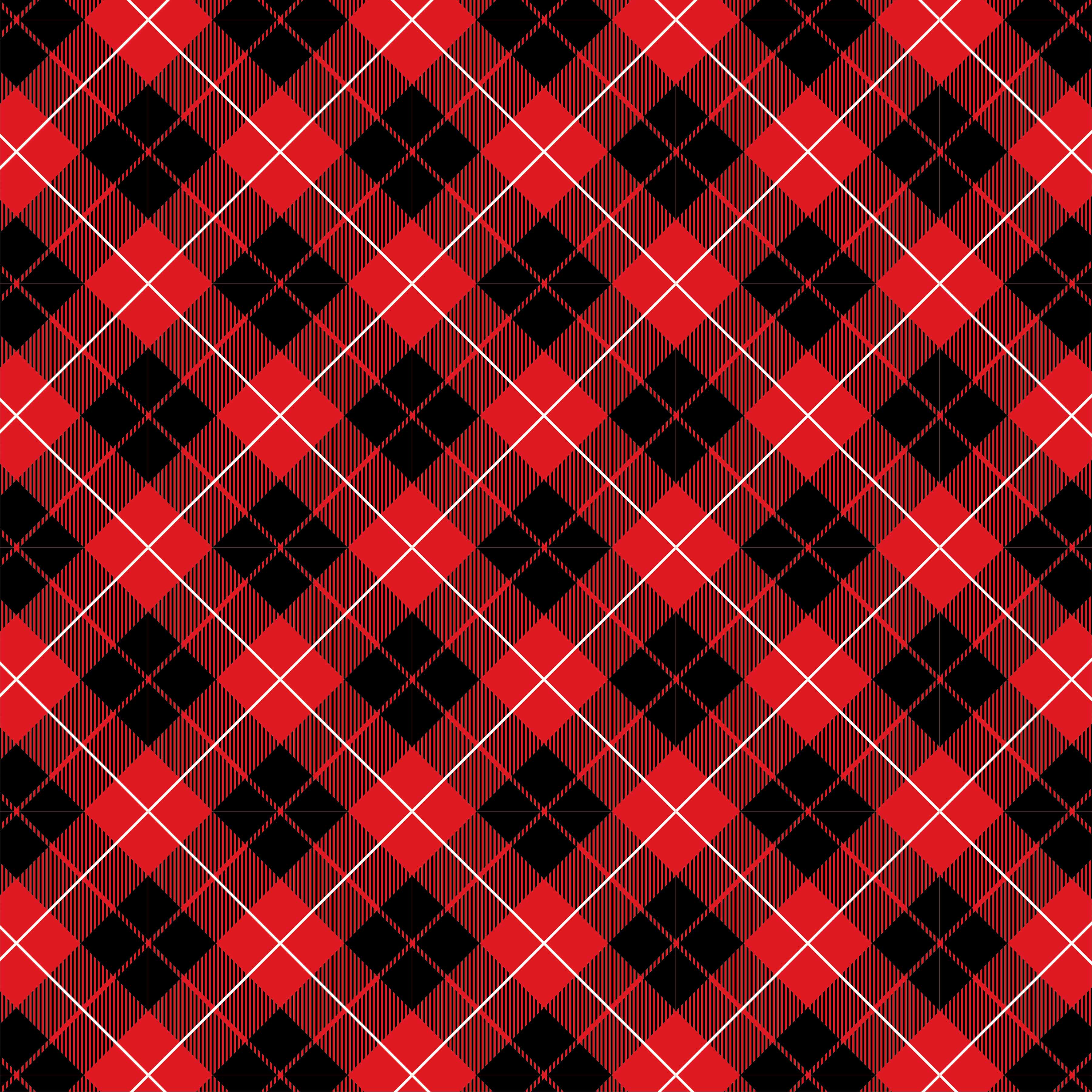 Christmas Cottage Seamless Digital Paper - CraftNest - Digital Crafting and Art