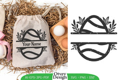 Easter Egg Split SVG Bundle 4 - CraftNest - Digital Crafting and Art