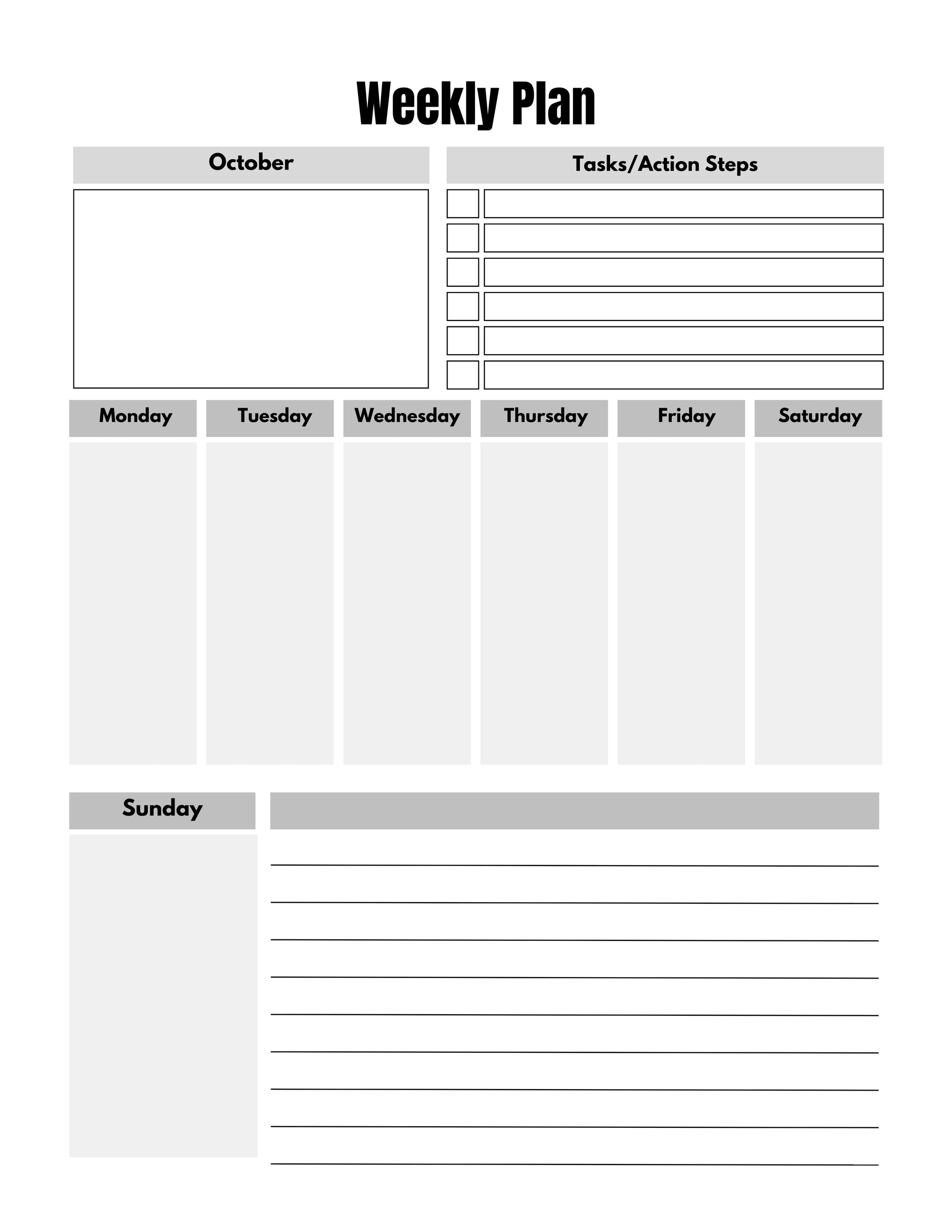 Side Hustle Project Planner KDP Planner - CraftNest - Digital Crafting and Art