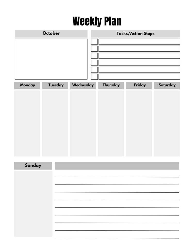Side Hustle Project Planner KDP Planner - CraftNest - Digital Crafting and Art