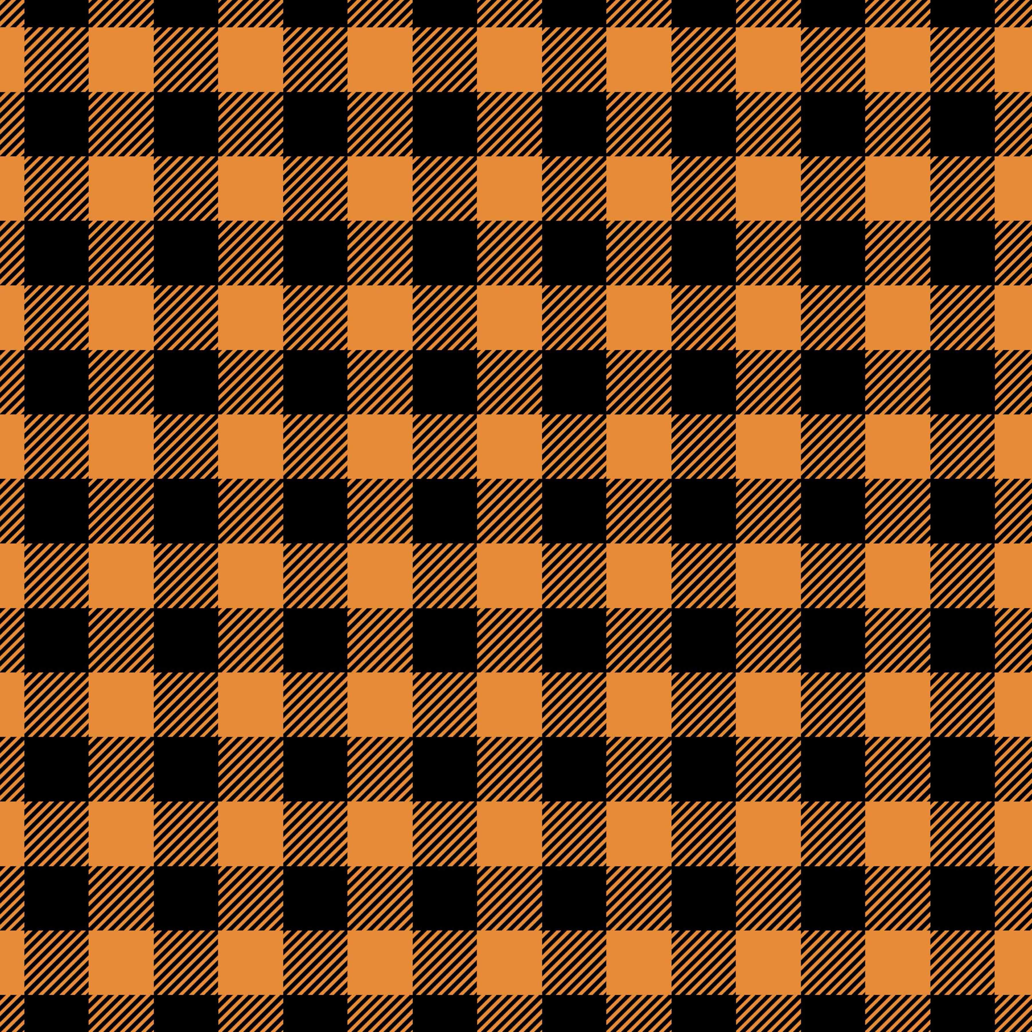 Fall Plaid Seamless Digital Paper - CraftNest - Digital Crafting and Art