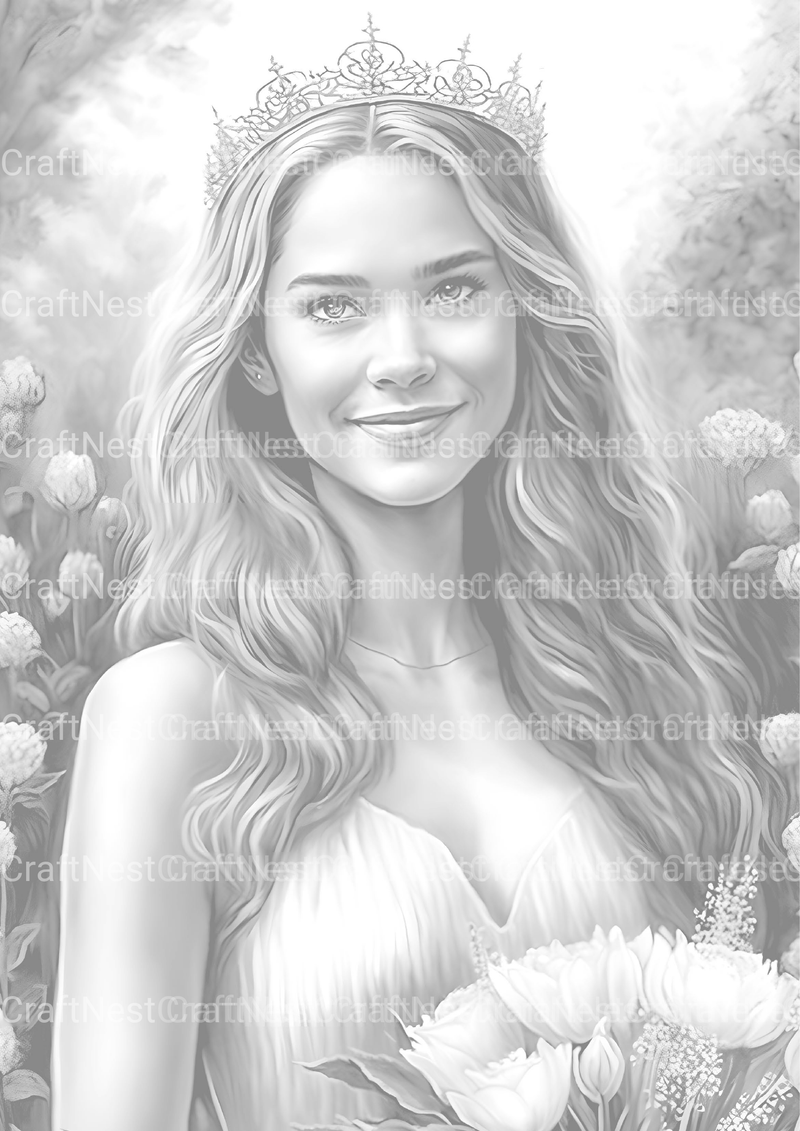 Steampunk Girl Coloring Book 1 - CraftNest - Digital Crafting and Art