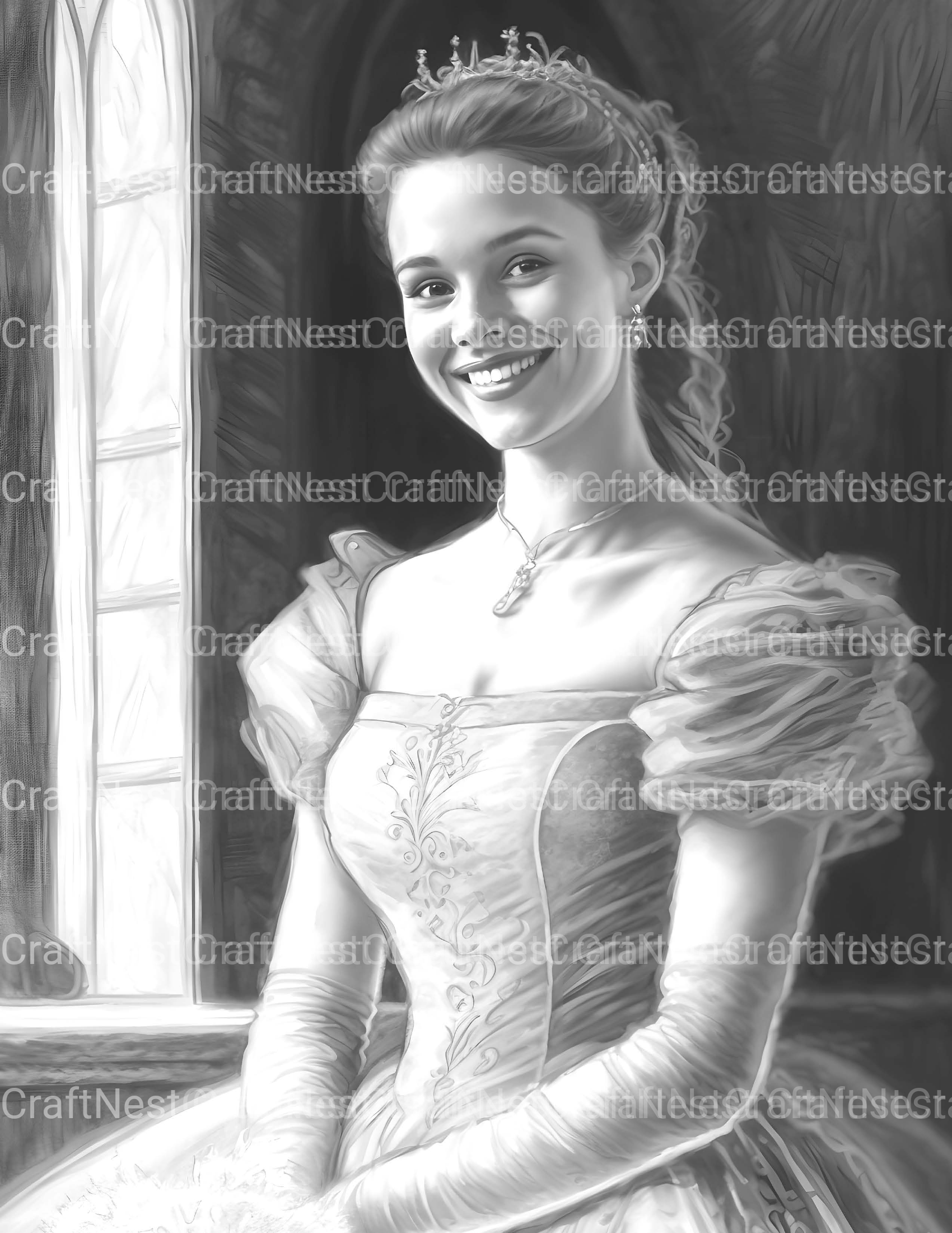 Steampunk Girl Coloring Book 1 - CraftNest - Digital Crafting and Art