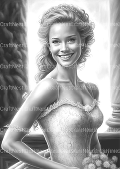 Steampunk Girl Coloring Book 1 - CraftNest - Digital Crafting and Art