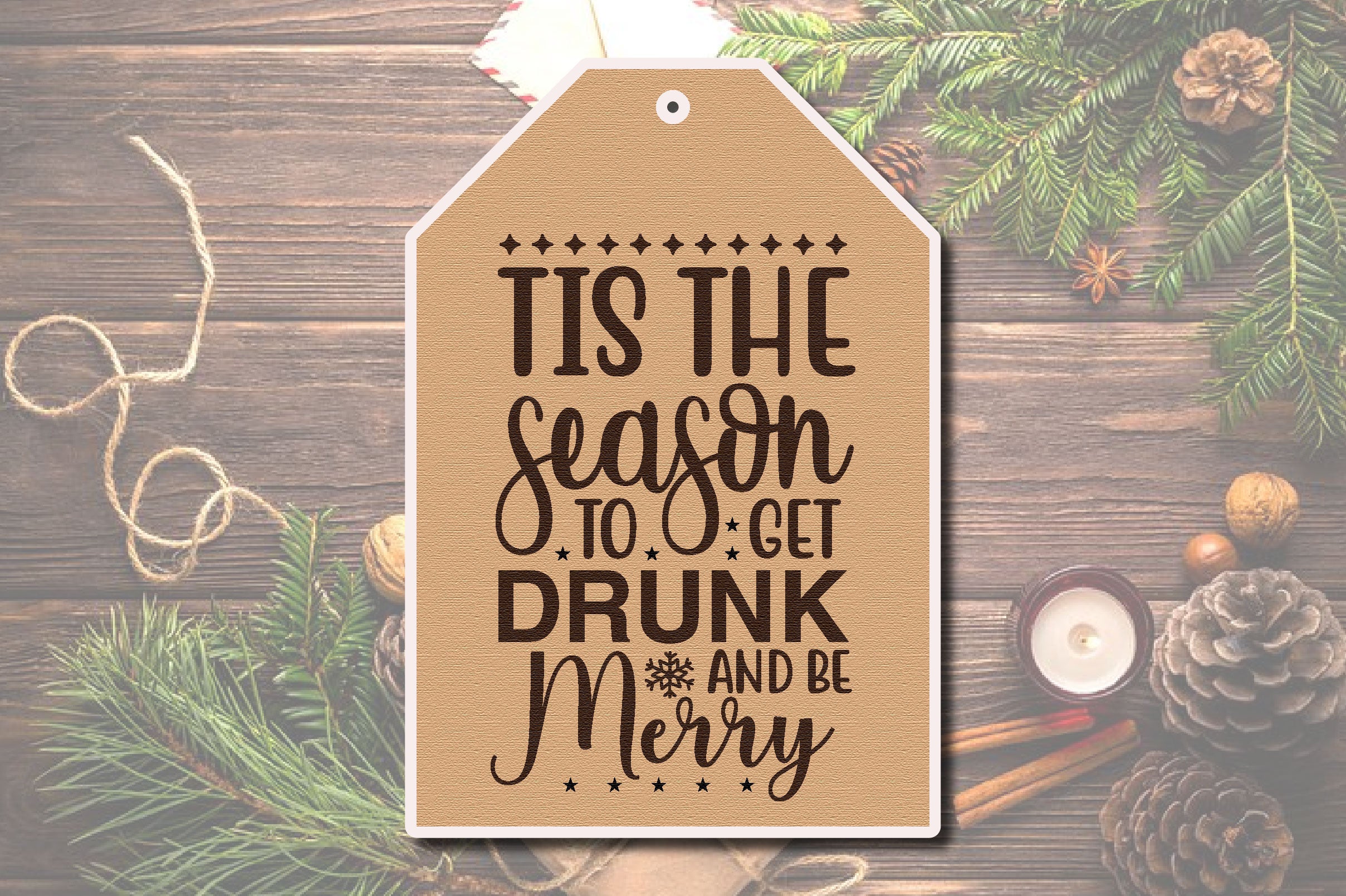 Christmas Gift Tag Laser Cut Bundle - CraftNest - Digital Crafting and Art