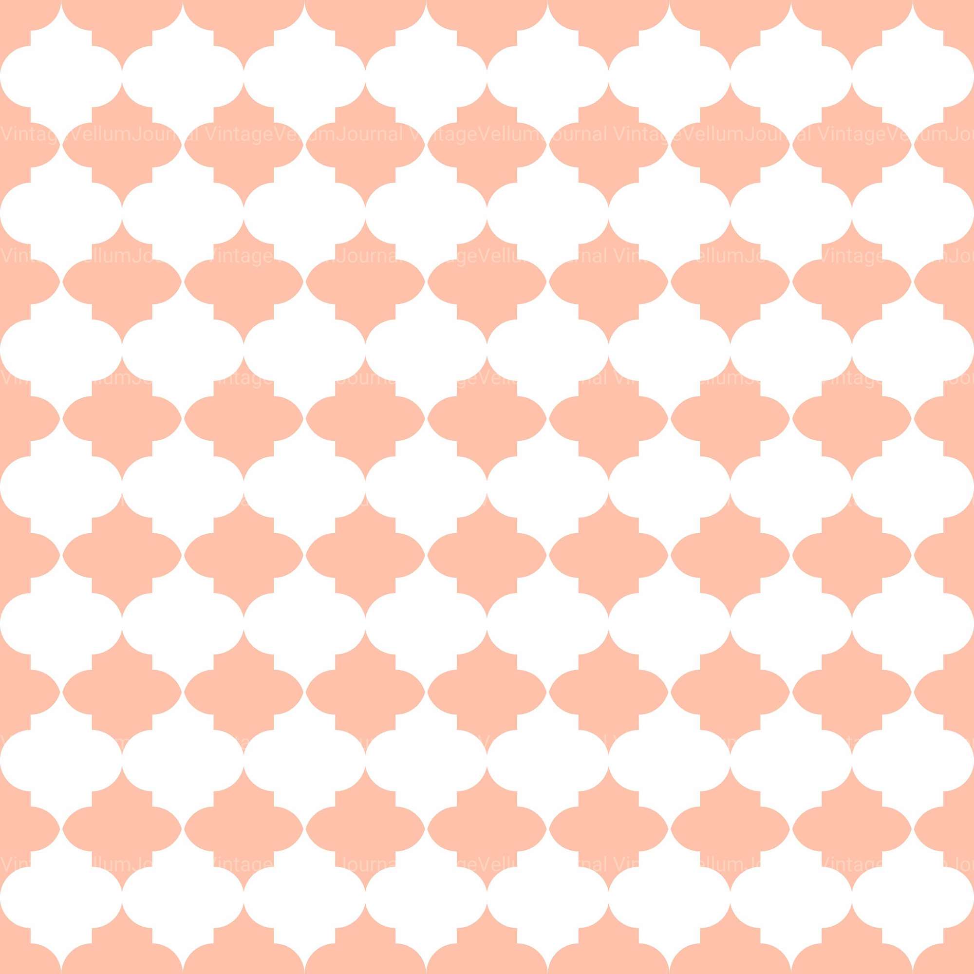 Peach Seamless Digital Paper - CraftNest - Digital Crafting and Art