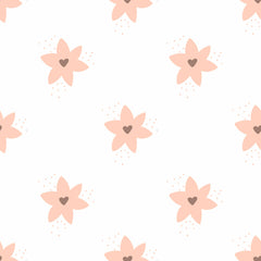 Spring Flower Seamless Digital Paper - CraftNest - Digital Crafting and Art