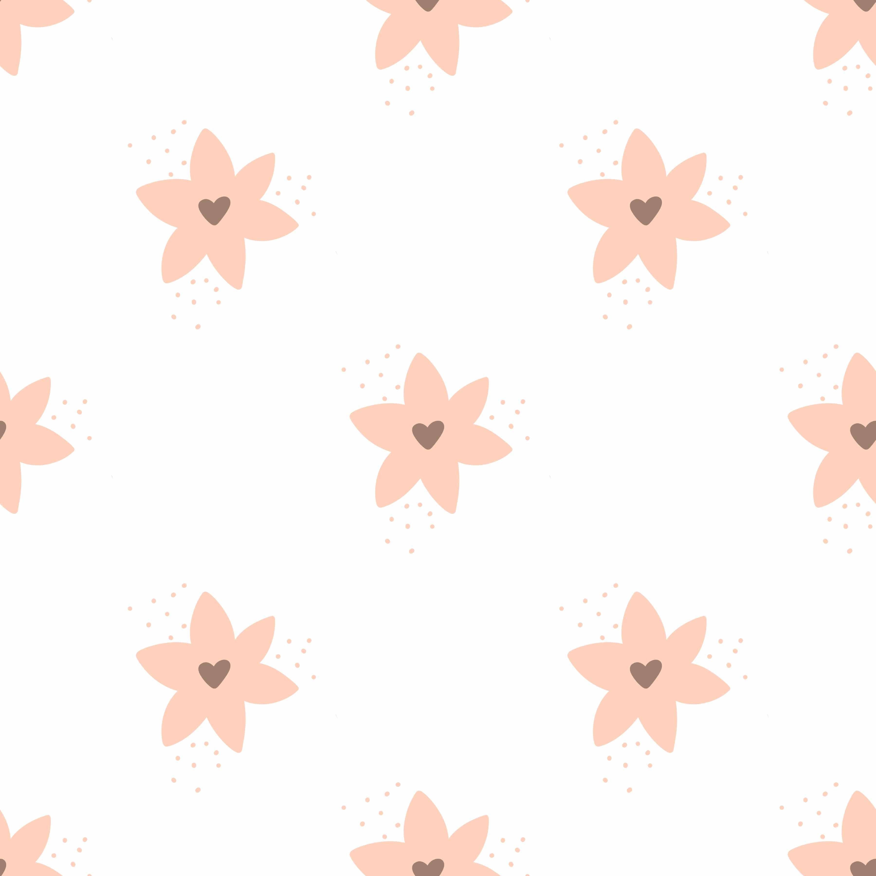 Spring Flower Seamless Digital Paper - CraftNest - Digital Crafting and Art