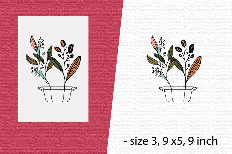 Flowers Card Flowers Illustrations With Recycled Envelope Bundle - CraftNest - Digital Crafting and Art