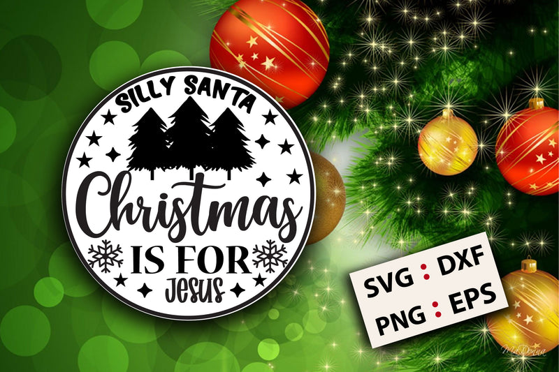Christmas Round SVG Bundle - CraftNest - Digital Crafting and Art
