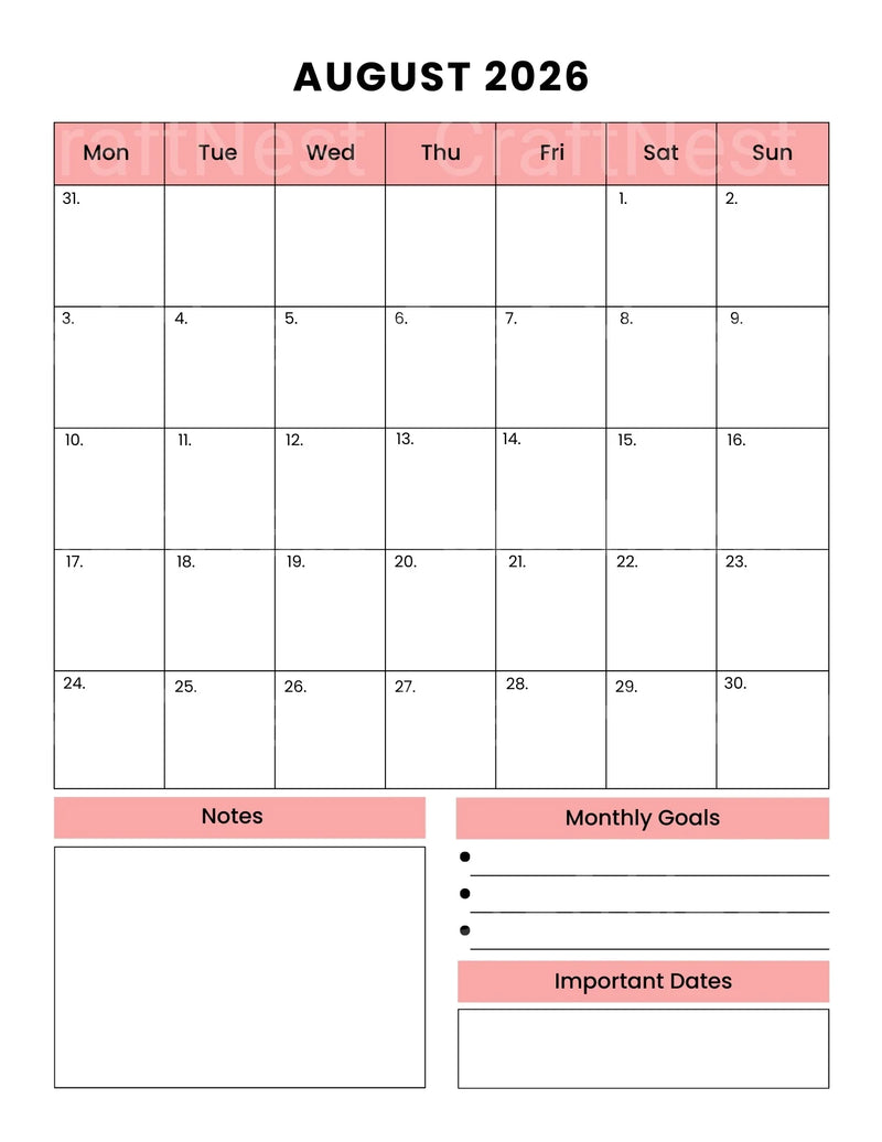 Budget Management Organizer - CraftNest - Digital Crafting and Art
