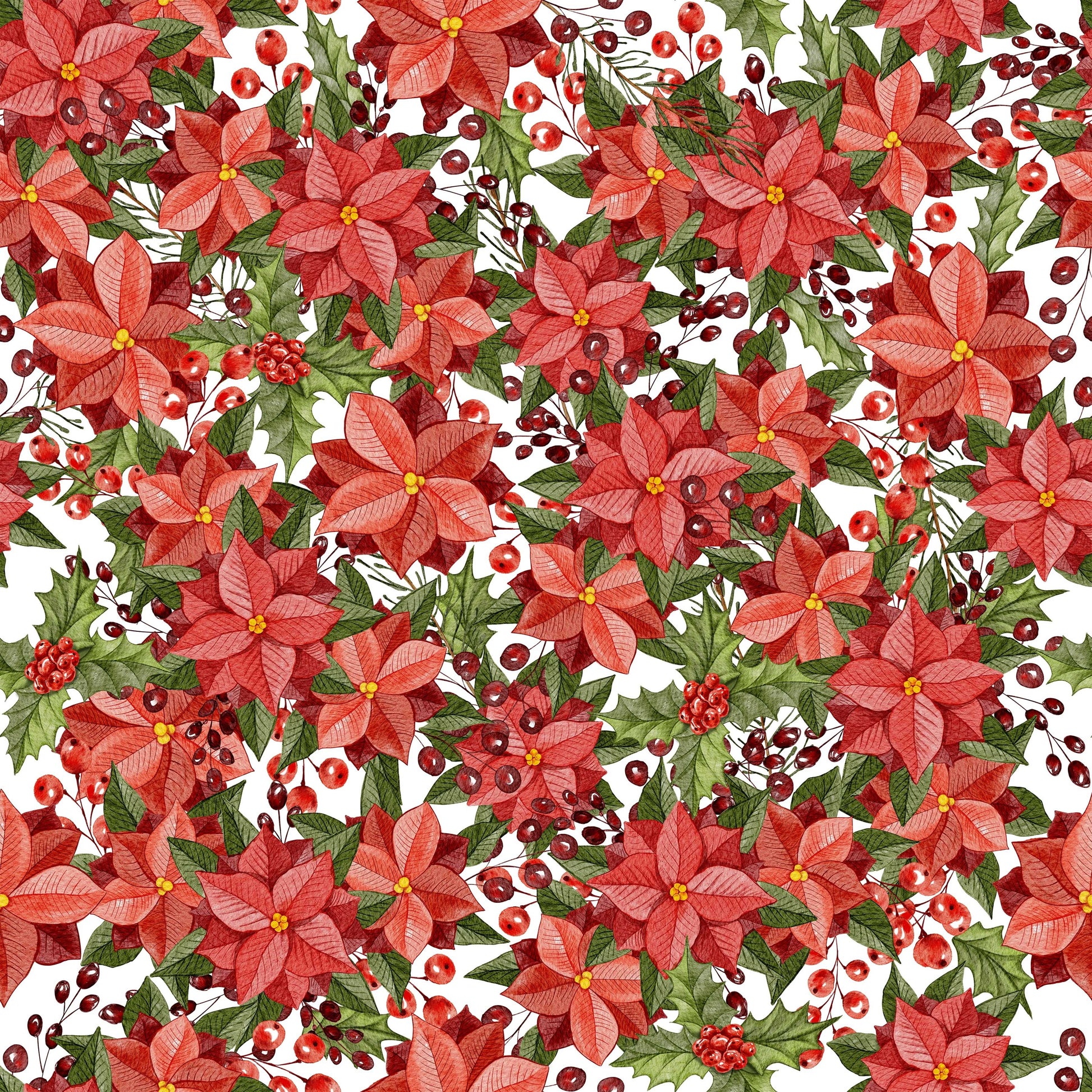 Cardinal Seamless Digital Paper - CraftNest - Digital Crafting and Art