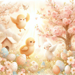Easter Seamless Digital Paper 1 - CraftNest - Digital Crafting and Art