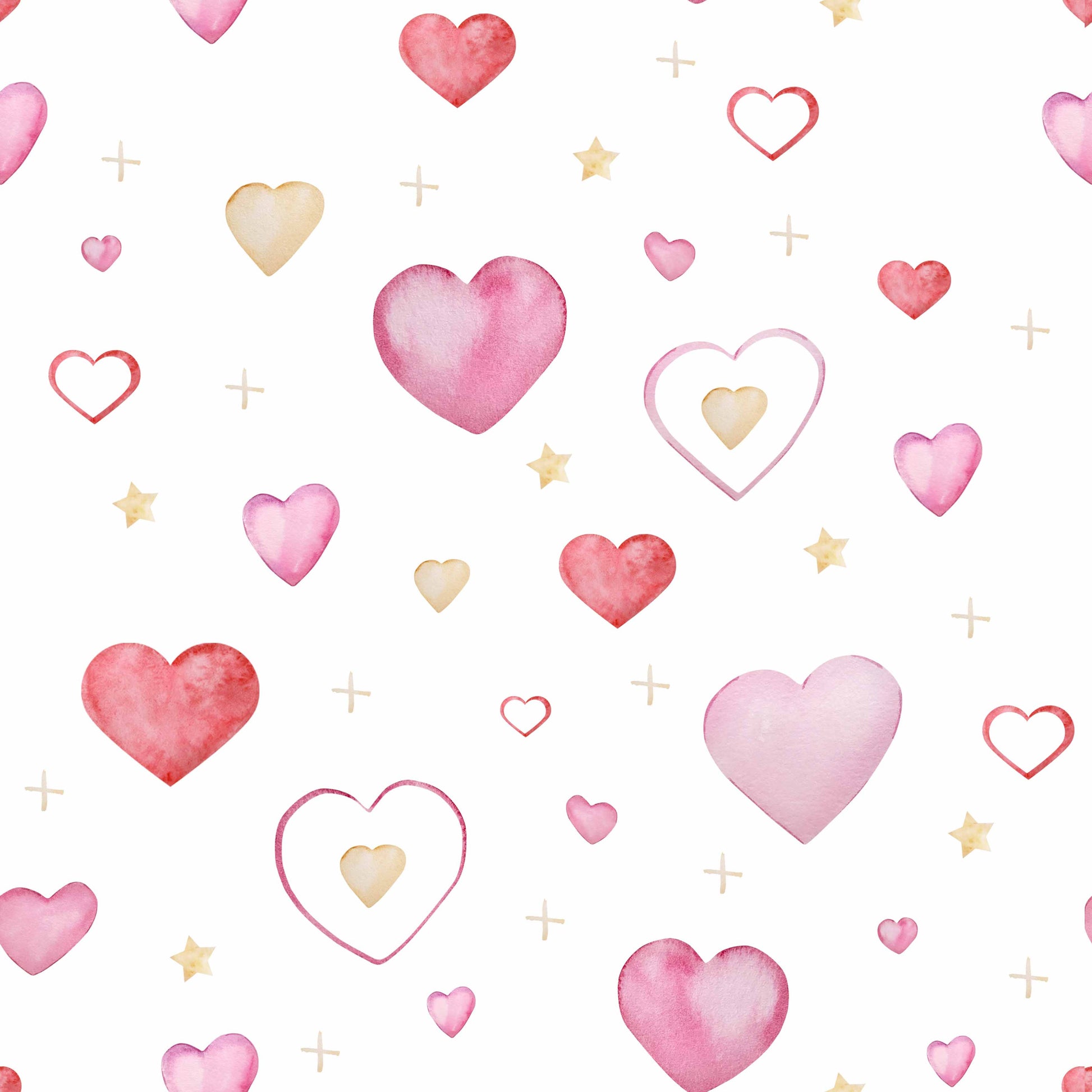 Valentine's Day Seamless Digital Paper - CraftNest - Digital Crafting and Art
