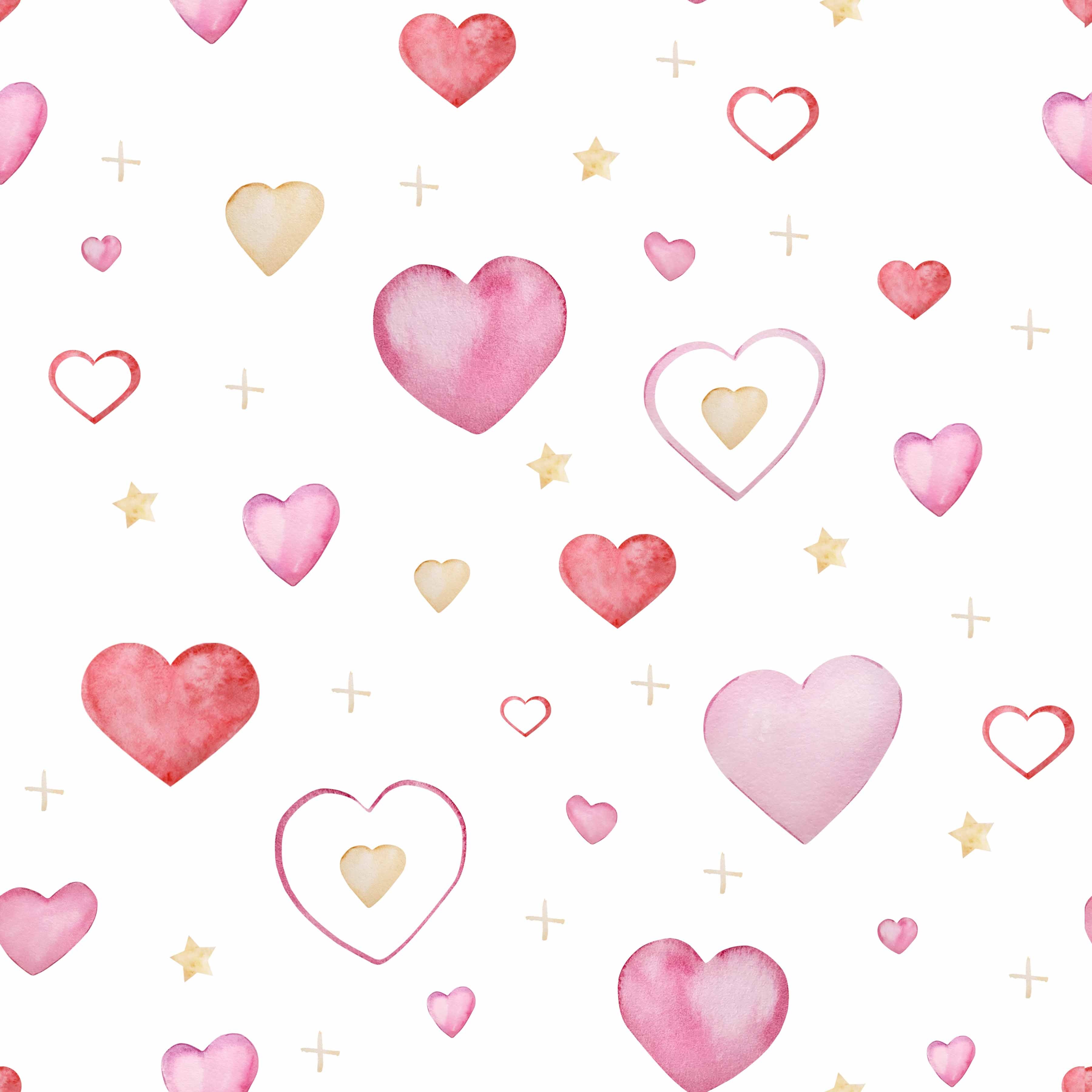 Valentine's Day Seamless Digital Paper - CraftNest - Digital Crafting and Art