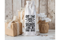 Wine Bag SVG Bundle 2 - CraftNest - Digital Crafting and Art