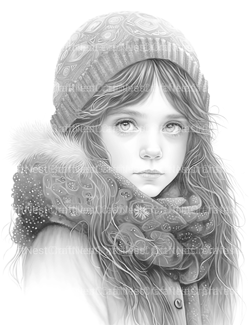 Egyptian Boy Coloring Book - CraftNest - Digital Crafting and Art