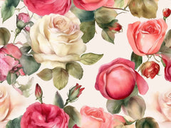 Vintage Valentines Seamless Digital Paper - CraftNest - Digital Crafting and Art