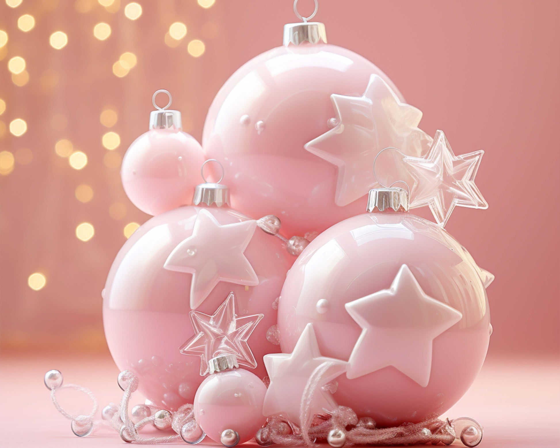Pink Christmas Backdrop Texture Paper - CraftNest - Digital Crafting and Art
