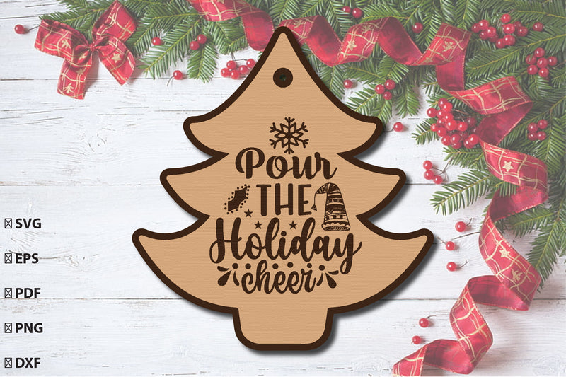 Christmas Gift Tag Laser Cut Bundle - CraftNest - Digital Crafting and Art