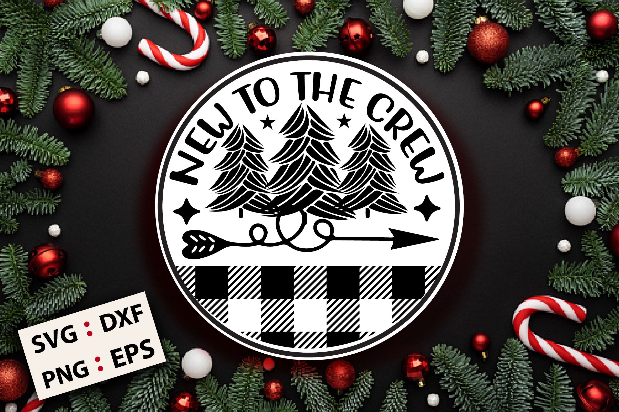 Christmas Round SVG Bundle - CraftNest - Digital Crafting and Art