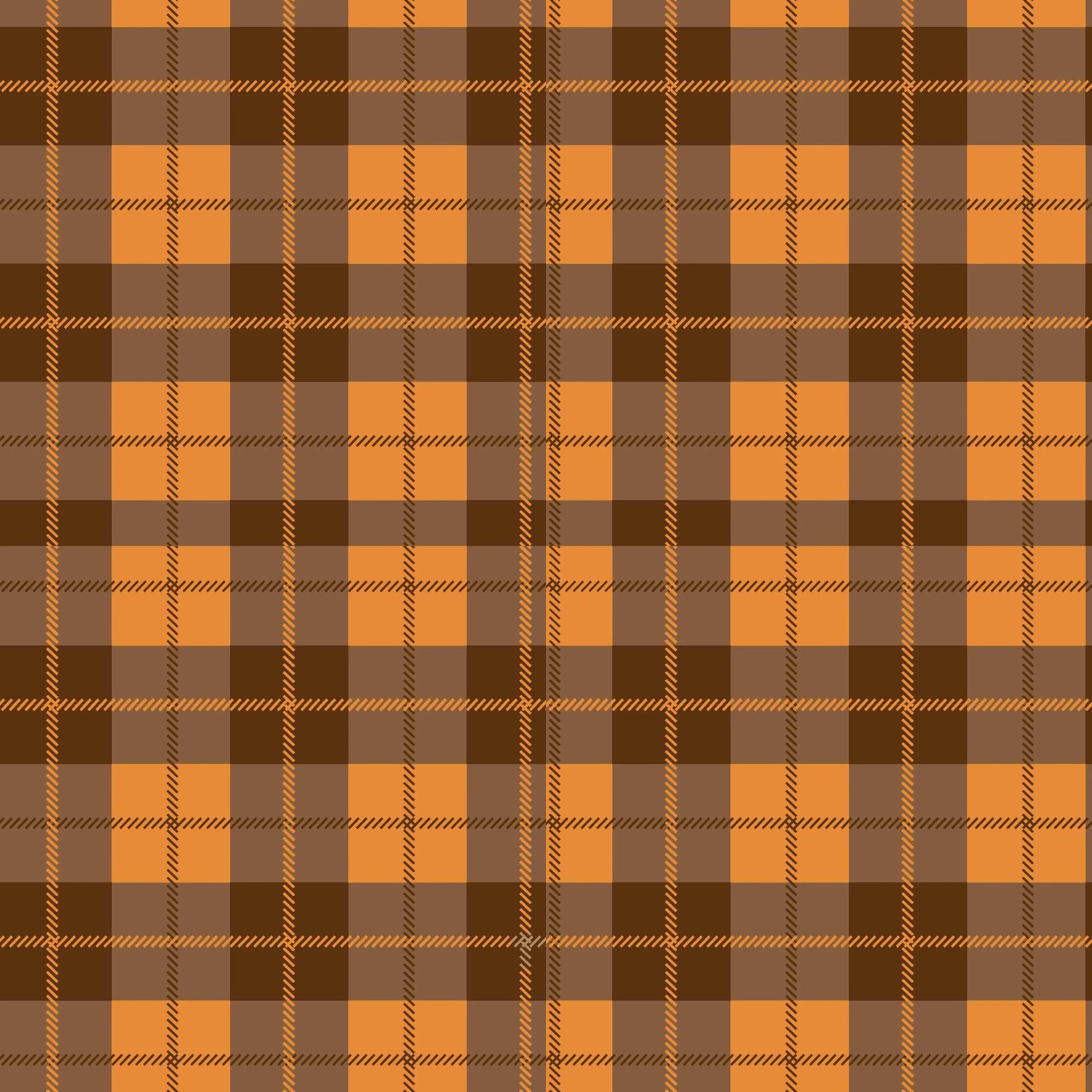 Fall Plaid Seamless Digital Paper - CraftNest - Digital Crafting and Art