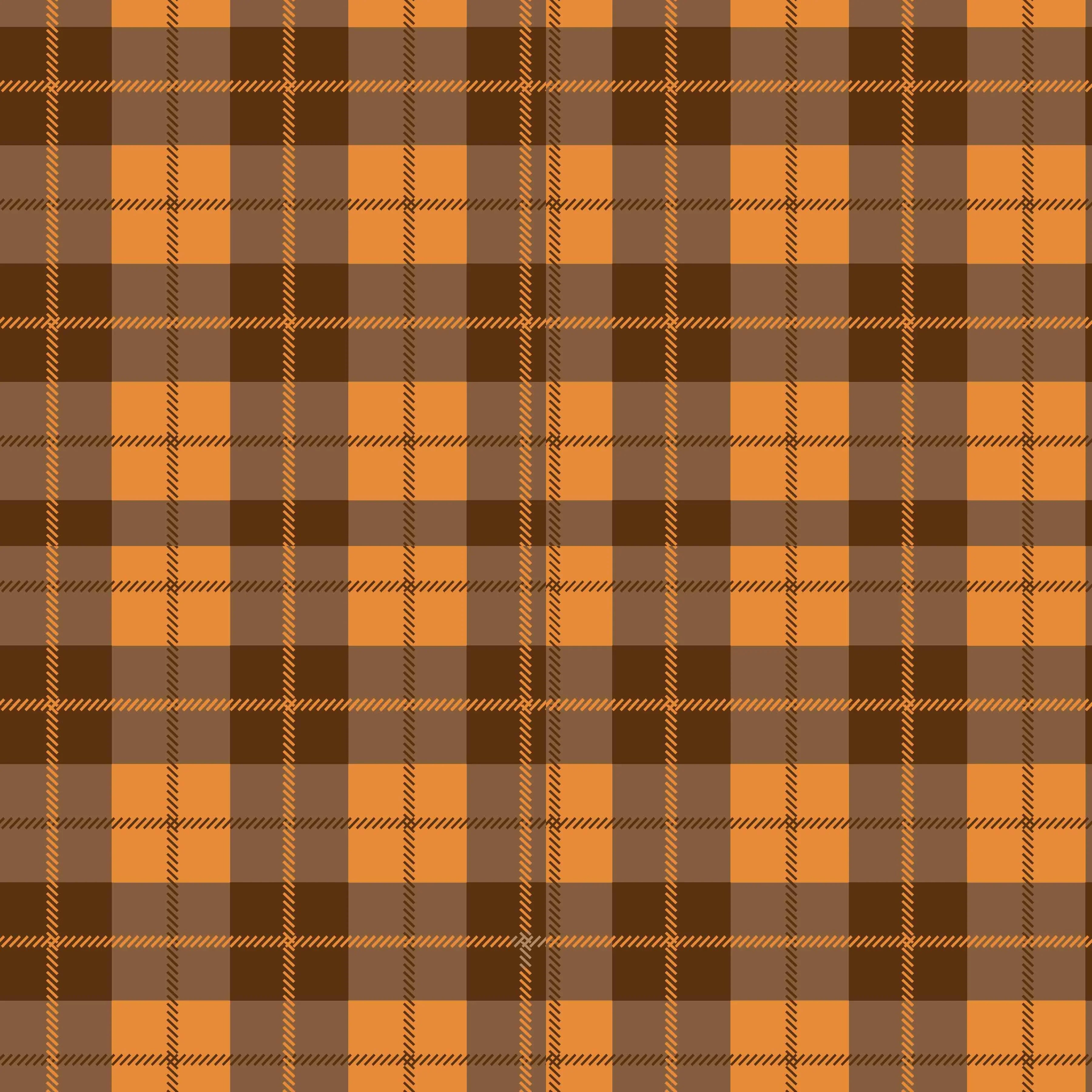 Fall Plaid Seamless Digital Paper - CraftNest - Digital Crafting and Art