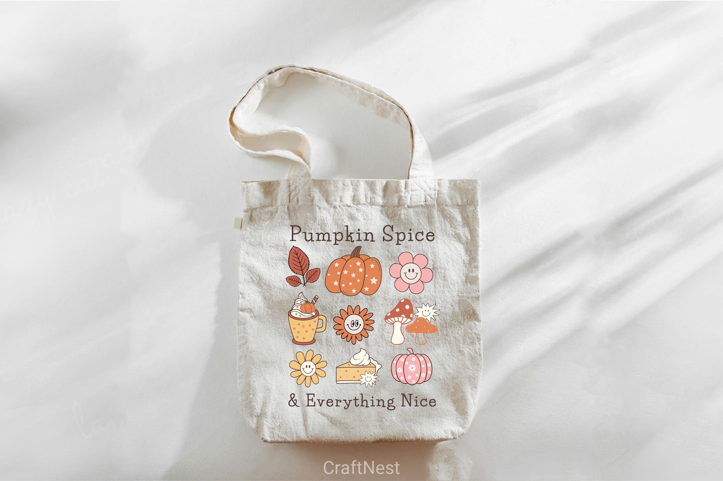 Retro Fall Clipart Bundle - CraftNest - Digital Crafting and Art