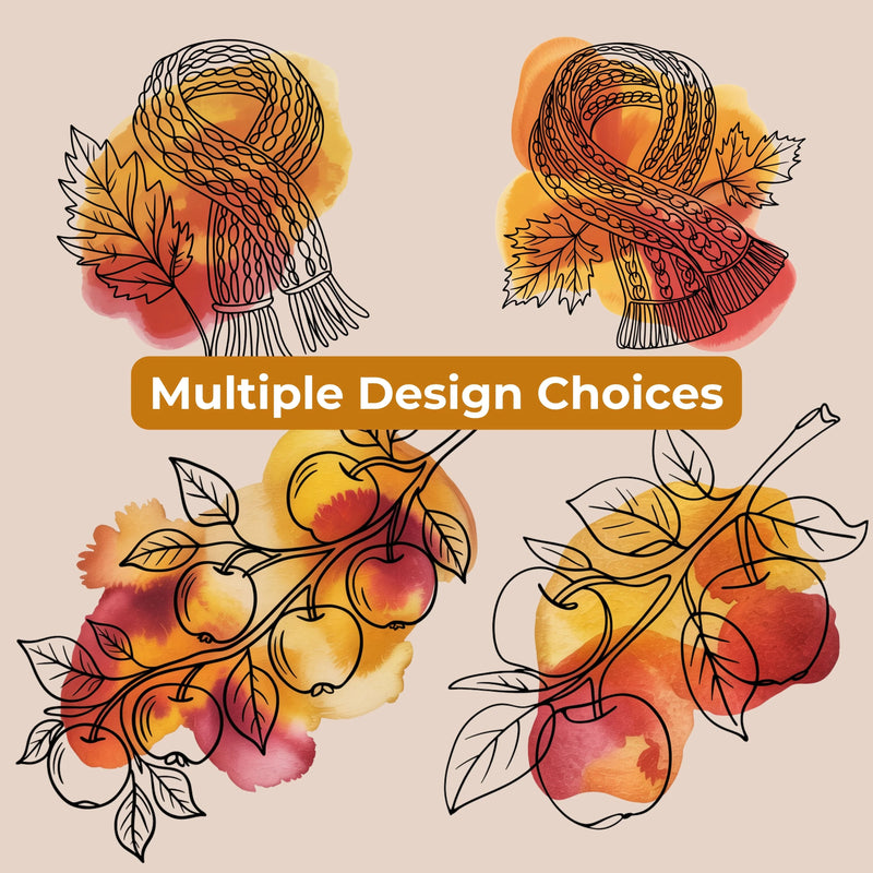 Fall Doodle Minimalist Elements Clipart Bundle - CraftNest - Digital Crafting and Art