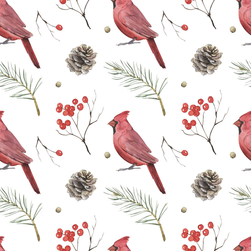 Cardinal Seamless Digital Paper - CraftNest - Digital Crafting and Art