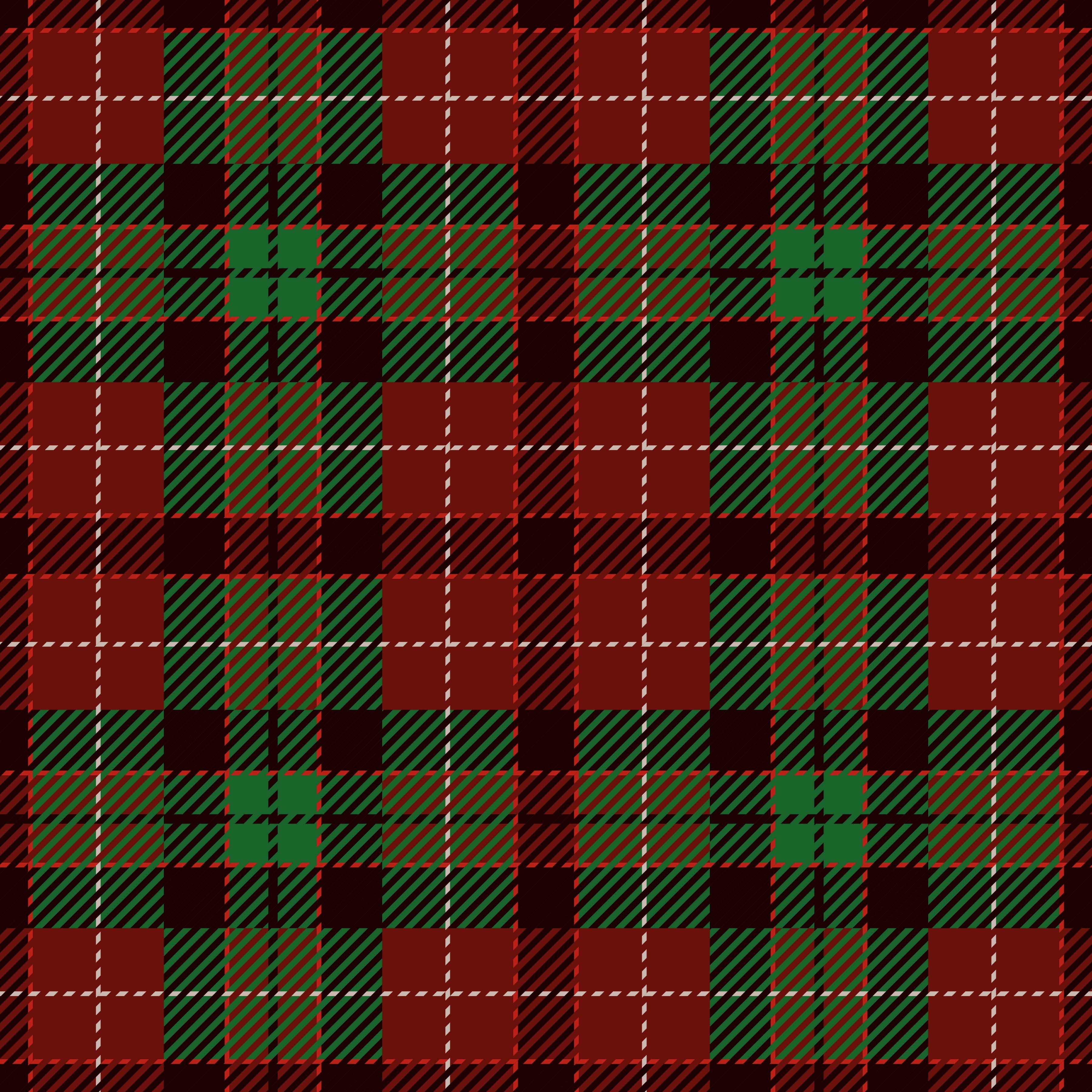Christmas Buffalo Plaid Digital Paper 3 - CraftNest - Digital Crafting and Art