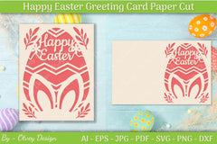 Easter Greeting Card SVG Bundle 7 - CraftNest - Digital Crafting and Art