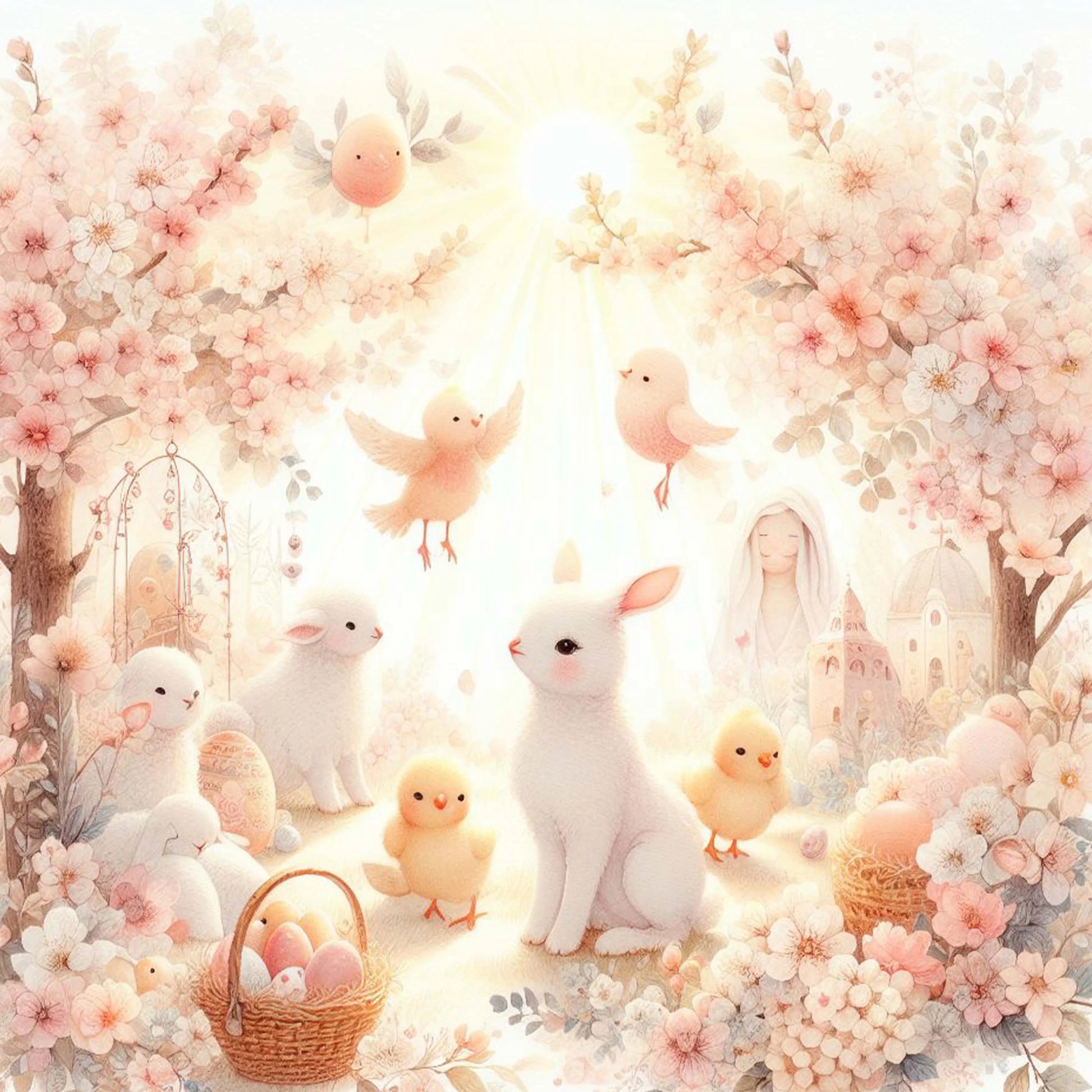 Easter Seamless Digital Paper 1 - CraftNest - Digital Crafting and Art