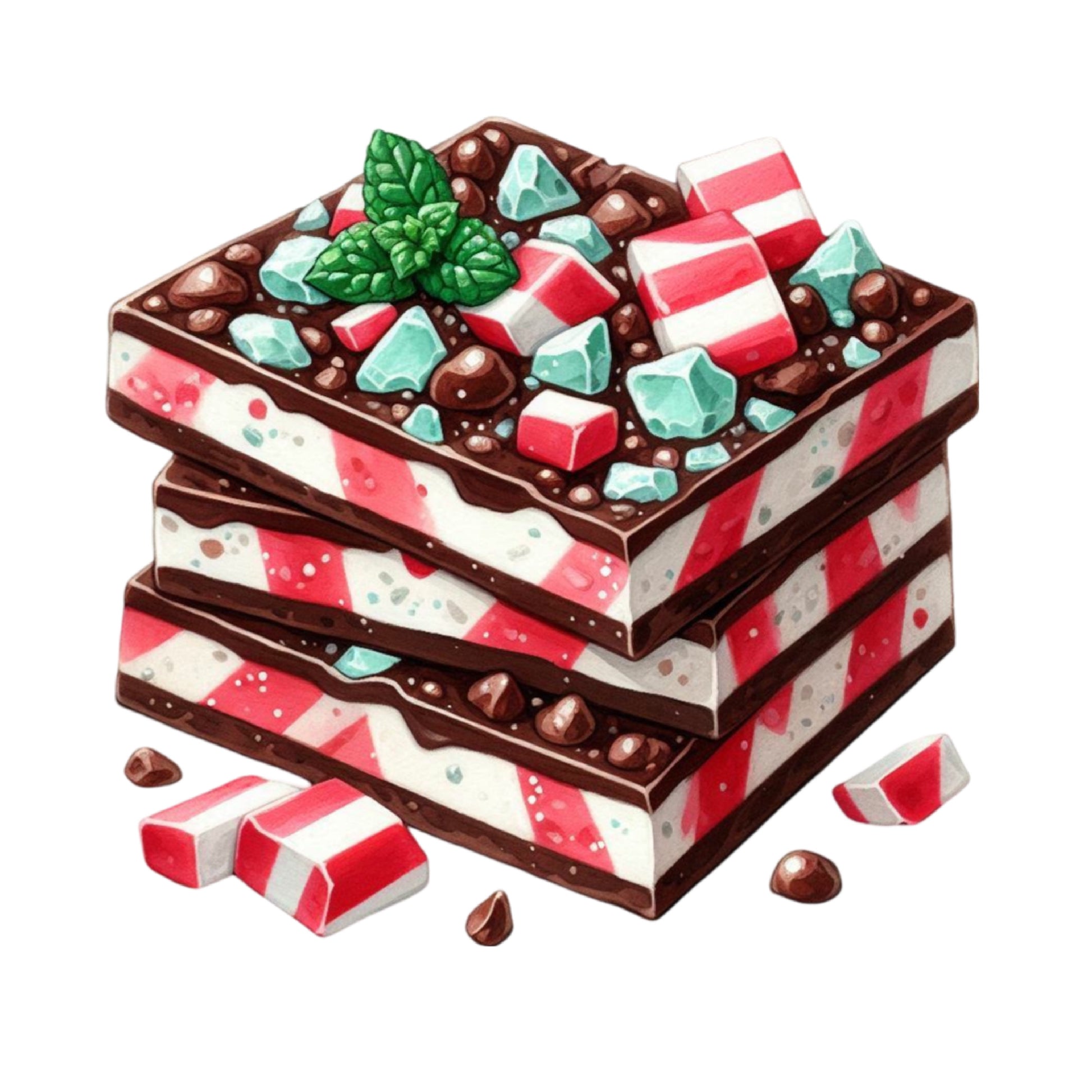 Christmas Candy Peppermint Candy Clipart Bundle - CraftNest - Digital Crafting and Art