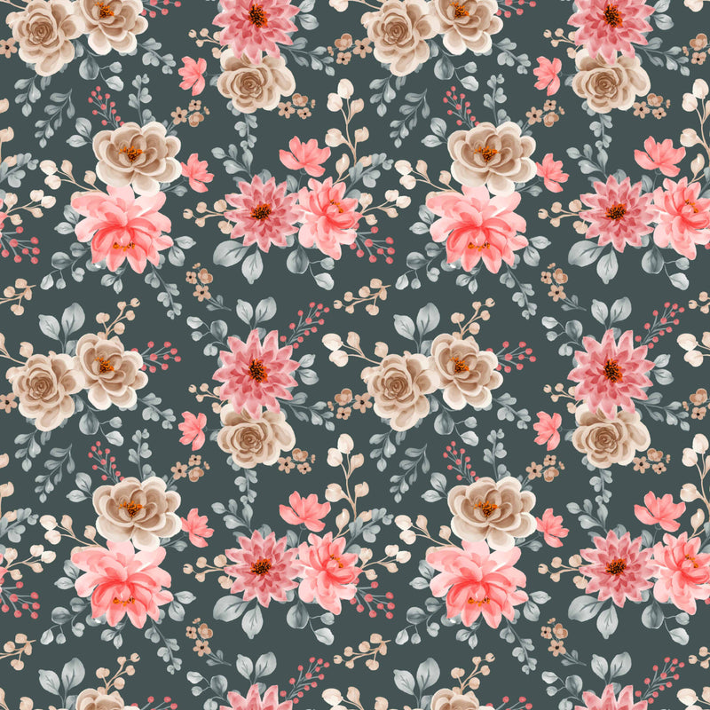 Spring Flower Seamless Digital Paper - CraftNest - Digital Crafting and Art