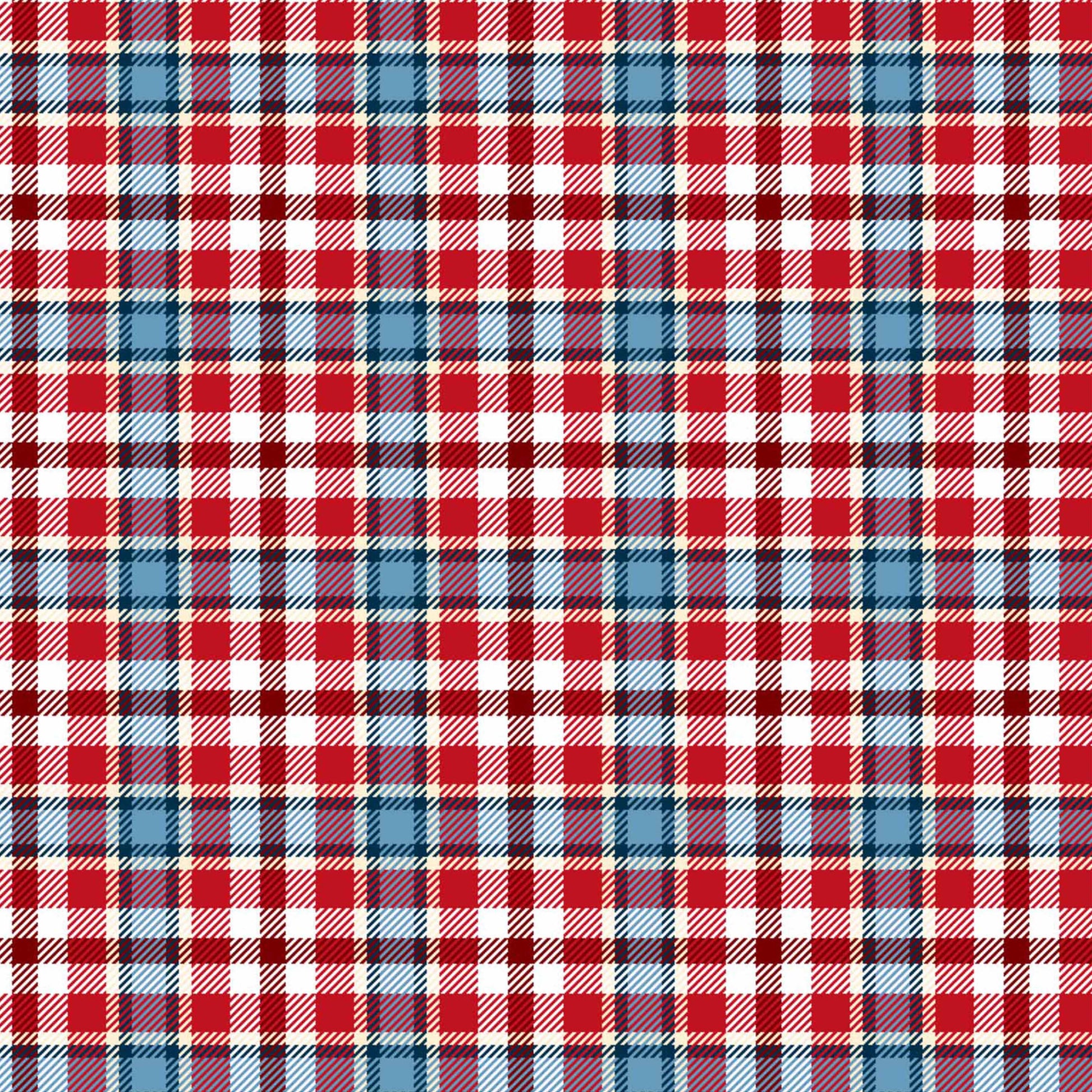 Country Tartan Seamless Digital Paper - CraftNest - Digital Crafting and Art