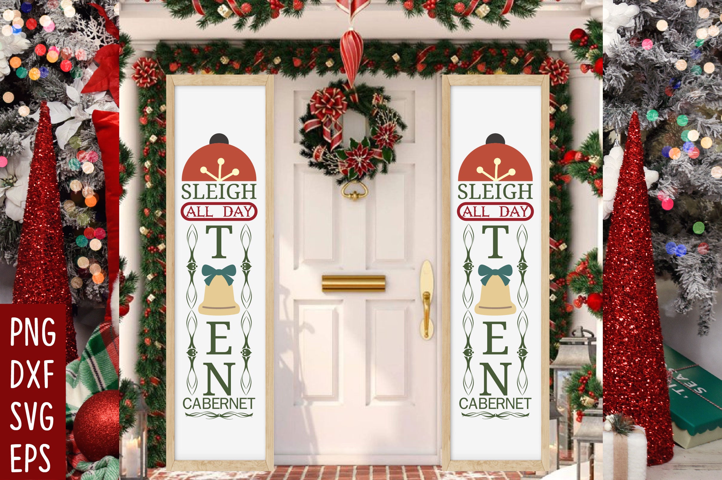 Christmas Porch Sign Bundle - CraftNest - Digital Crafting and Art