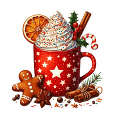 Christmas Coffee Gingerbread Clipart Bundle - CraftNest - Digital Crafting and Art