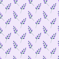 Lavender Seamless Digital Paper - CraftNest - Digital Crafting and Art