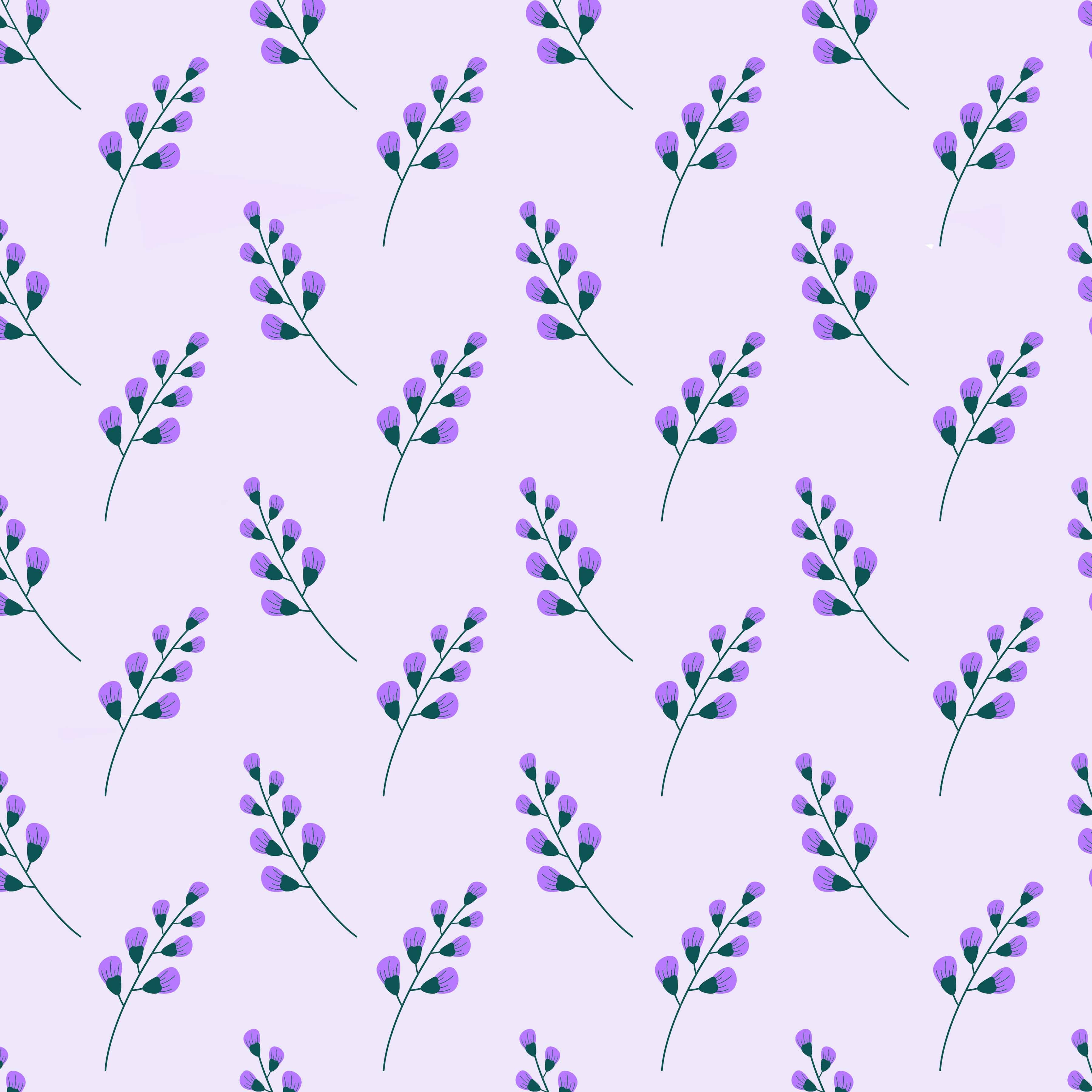 Lavender Seamless Digital Paper - CraftNest - Digital Crafting and Art