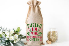 Christmas Wine SVG Bundle 2 - CraftNest - Digital Crafting and Art