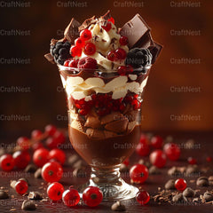 Dessert Delights Stock Images - CraftNest - Digital Crafting and Art
