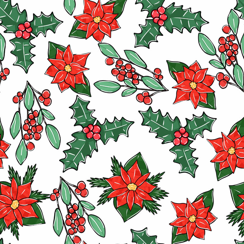 Christmas Seamless Pattern - CraftNest - Digital Crafting and Art