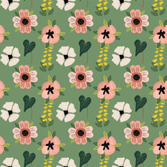 Spring Seamless Digital Paper - CraftNest - Digital Crafting and Art