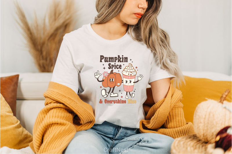 Retro Fall Clipart Bundle - CraftNest - Digital Crafting and Art