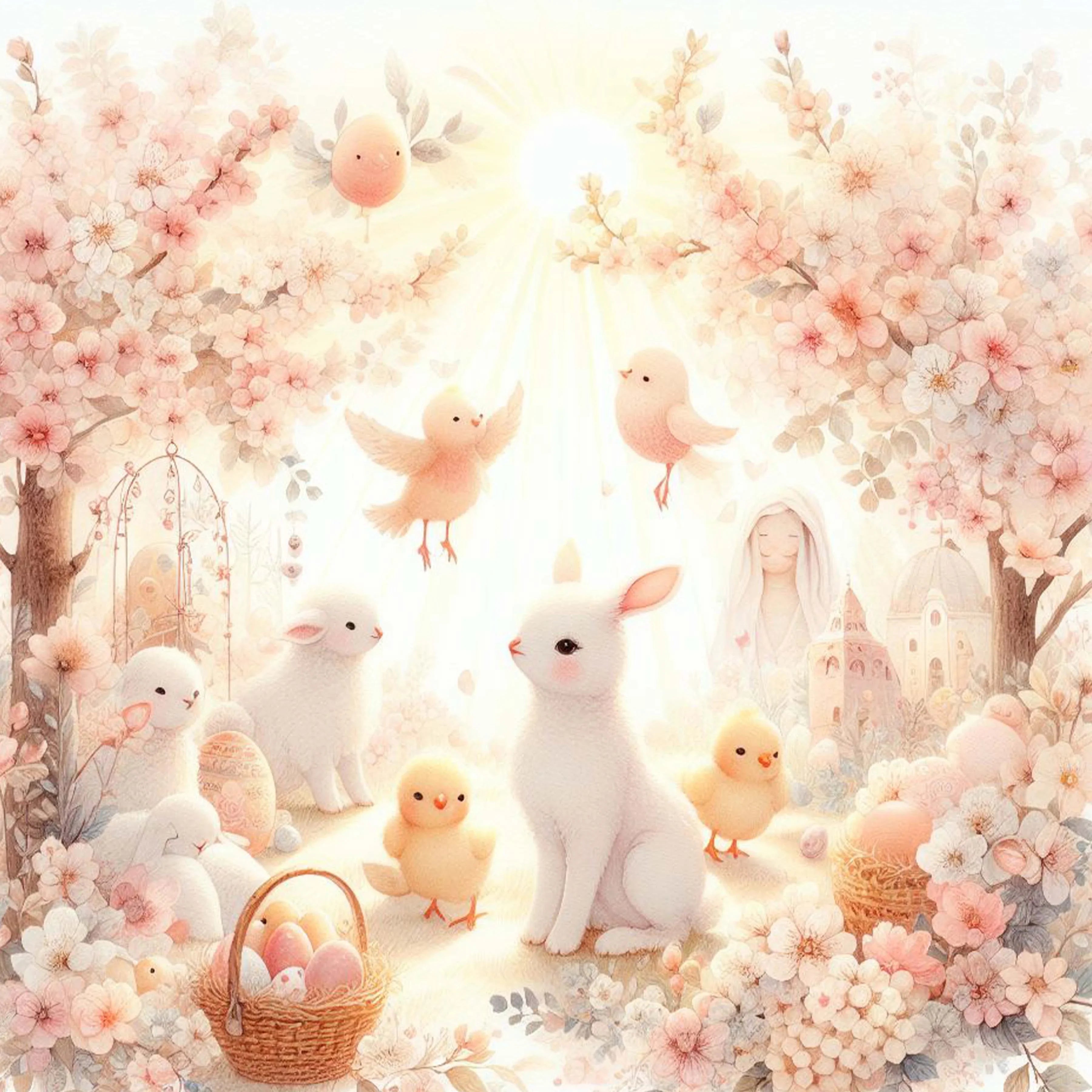 Easter Seamless Digital Paper 1 - CraftNest - Digital Crafting and Art